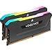 Corsair Vengeance RGB PRO SL 16GB (2x8GB) DDR4 3600MHz C16 Optimized for AMD Ryzen Desktop Memory (10 Ultra-Bright RGB LEDs, Custom Performance PCB, Tight Response Times, Intel XMP 2.0) Black