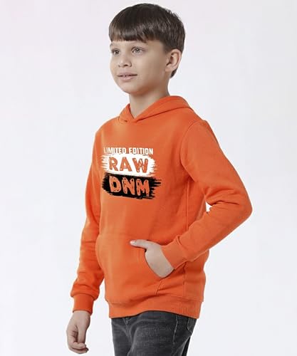 Image of KYDA KIDS Boys 100% Cotton Hooded Neck Long Sleeve Sweatshirt with Hoodies Winter Wear