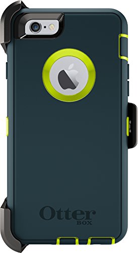 OtterBox Defender Series Case and Belt Clip Holster for Apple iPhone 6s / iPhone 6 - Retail Packaging - Jade/Green