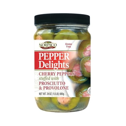 Norpaco Expect More Prosciutto and Provolone Stuffed Peppers, 1 ct. / 24 oz.