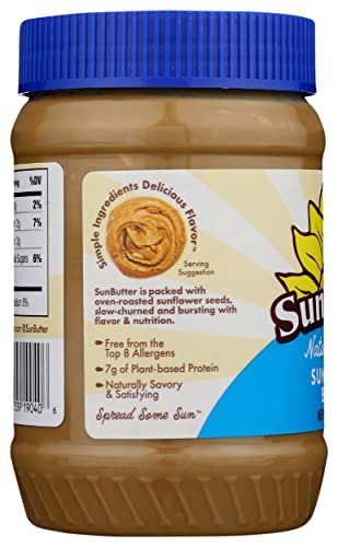 Image of SunButter Natural Crunch Sunflower Butter (Pack of 2)