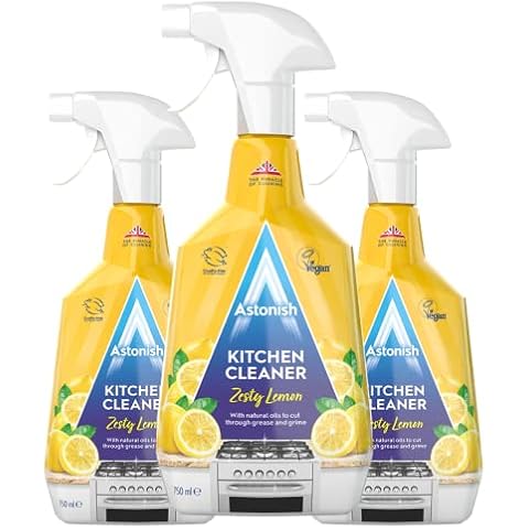 Astonish Zesty Lemon Kitchen Cleaner 3 Pack Cover