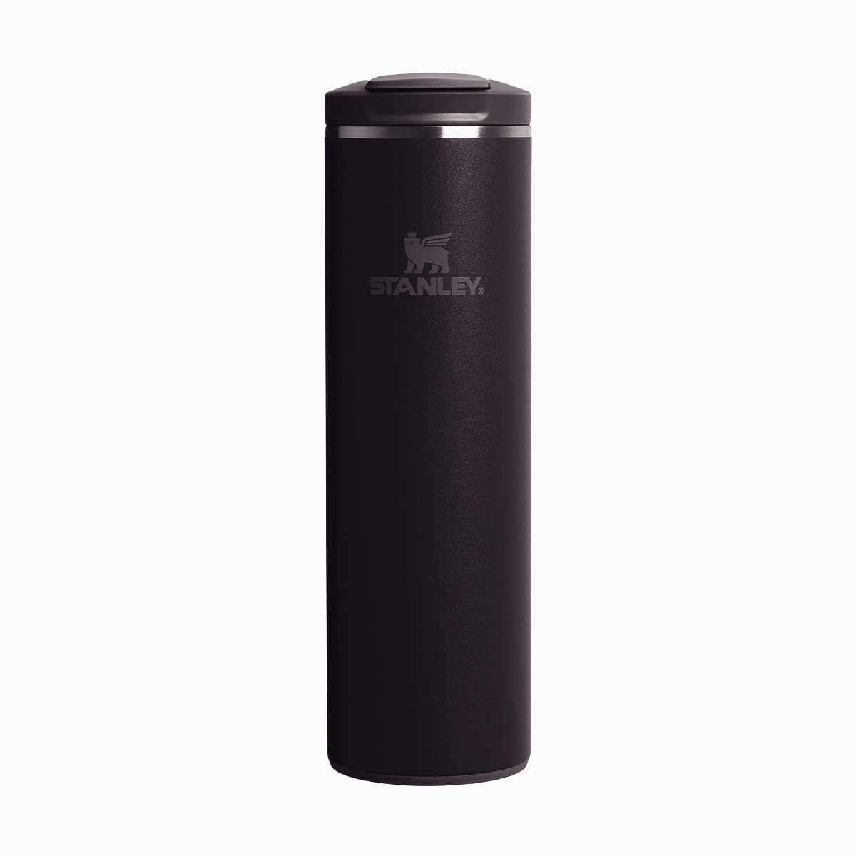 STANLEY 1913 Aerolight Transit Fliptop Mug 0.59 L - Chaud pendant 8 heures - Frais pendant 12 heures - Lavable au lave-​vaisselle - Étanche - Tasse à café isotherme - Noir 2.0