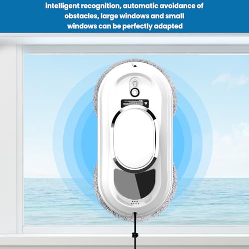 Robot limpiador de ventanas para evitar riesgos en cristales altos 7