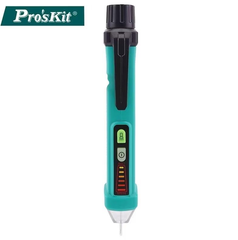 Vista 3 de Proskit NT-309-C Pluma de electrometro inductivo multifuncional para comprobar puntos de interrupción electricista pluma electroscopio sin contacto