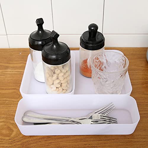 armazenamento papel | Bandeja organizadora papel colorida, bandejas maquiagem cosmética para banheir