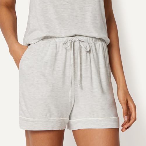 Image of Amazon Essentials Women's Modal-Blend Pajama Set, Camisole with Shorts