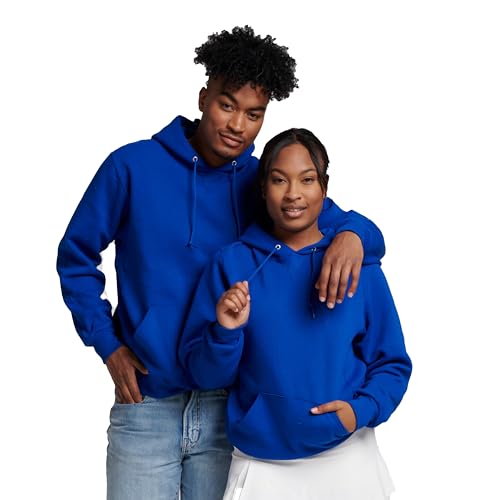 Russell Athletic Men's Dri Power Hooded Pullover Sweatshirt, Royal Blue, Large