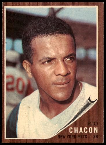 1962 Topps #256 Elio Chacon New York Mets (Baseball Card) EX Mets