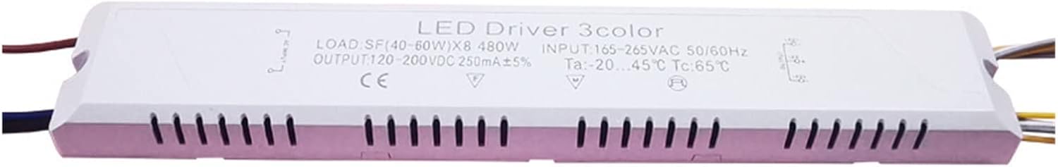 480W 赤外線プロミス 40-60W*8 ツートン調光 明るさ調節可能 天井ランプ 外部駆動電源