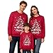 Family Matching Christmas 𝗣ajamas - Long Sleeve Cute Graphic Jumper Round Neck Holiday Xmas Costumes for Family