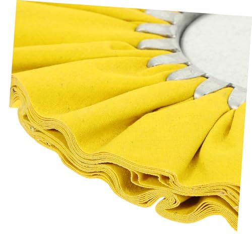 Buffing wheel pour surfaces métalliques en coton robuste pour meuleuse - 3