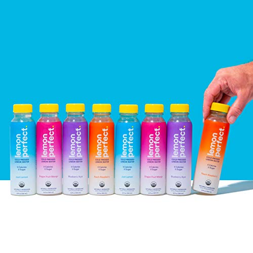 Lemon Perfect, Hydrating Organic Lemon Water, Zero Sugar, Flavored Water, Squeezed from Real Fruit, Keto Friendly, Plastic Neutral, No Artificial Ingredients, Variety Pack (12-Pack) - Thumbnail 7