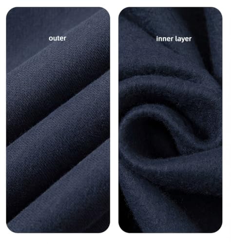 Mi Bo Tong Oversized Mens Hoodies Streetwear Vintage Sweatshirt Heavyweight Sports Full Zipper Plain Hoody2