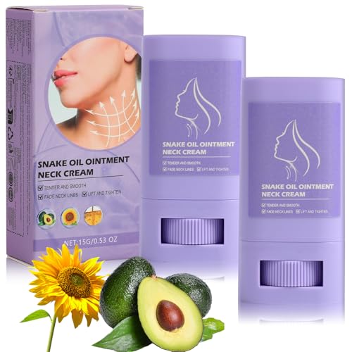 Luvandier Samuwak Neck Care Stick Samuwak Neck Care Cream Moisturizing and Nourishing Lifting and Firming Neck Cream for Women (2pcs)