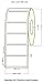 DuraFast White Inkjet High Gloss Roll-Fed Paper 3" x 2" Labels for Primera LX400, LX500, LX500C and Other Printer Brands, 900 Labels/Roll on a 5" OD