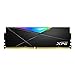 ADATA XPG Modulo di memoria RAM SPECTRIX D55 RGB DDR4, Gaming-DRAM, 3200 MHz 16GB (2x8GB), dual package, High Speed, Struttura robusta, Desktop Arbeitsspeicher, Supporto XMP 2.0, Black