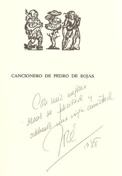 Cancionero de Pedro de Rojas