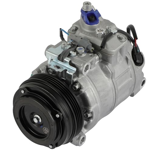 Image of SCITOO AC Compressor for BMW for 550i 4.4L 2011-2016 | Fast Cooling, Ultra Low Noise (≤72 dB)Air Conditioner Compressor with Clutch, Easy Installation, 197367 198367 64509154072