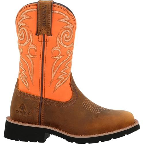 ROCKY Big Kid’s MonoCrepe Western Boot