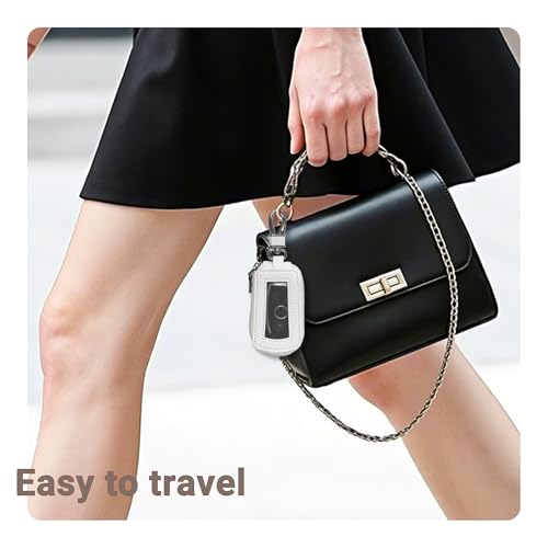 Image of Yuoyar Premium Leather Key Fob Case - Universal Car Key Holder