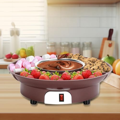 Olla eléctrica para fondue de chocolate multifuncional miniatura 2