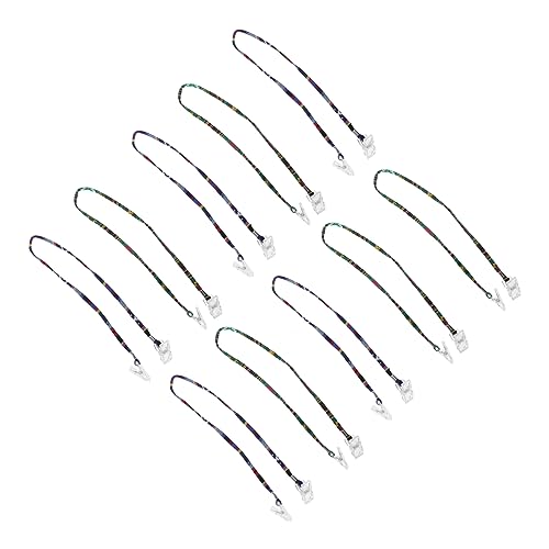 GRIRIW Pcs Napkin Clips Chain for Adults Ethnic Style Napkin Holder Bib Clips for Dinner Salon Feeding