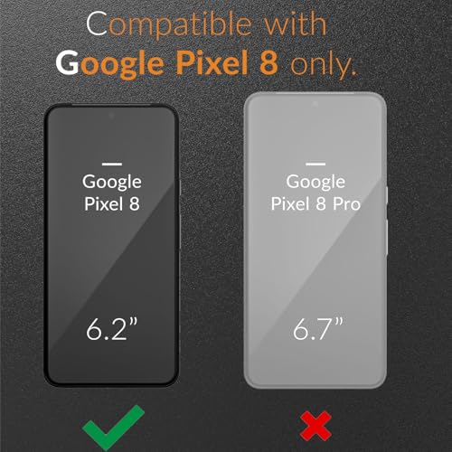 Coque Google Pixel 8 robuste antichoc YmhxcY Defender avec clip ceinture et béquille de protection