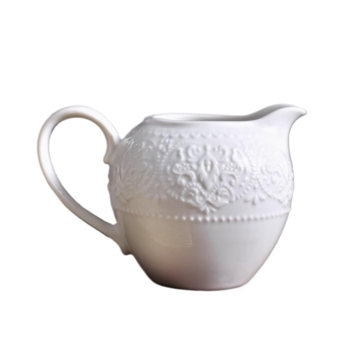 Sosjerka Retro Wzór Relief Ceramiczny Popołudniowa Herbata Kawa Mleko Dzbanek Kubek Do Mleka Sosjerka Porcelana Sosjerka