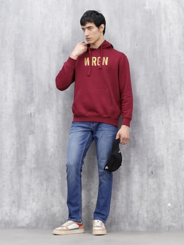 Image of WROGN Men's Cotton Stretch Jeans | Solid | Slim Fit