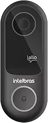 Vídeo Porteiro Inteligente Wi-Fi Allo w3 Preto Intelbras