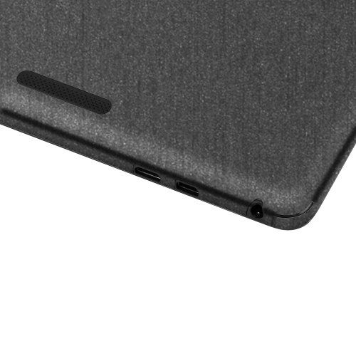 Skinomi Brushed Steel Full Body Skin Compatible With Asus Transformer Book T100 (Tablet Only)(Full Coverage) Techskin With Anti-Bubble Clear Film Screen Protector #TOP5