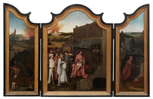 Tableaux Peinture sur Toile Saint Hieronymus Bosch Décoration 60x90