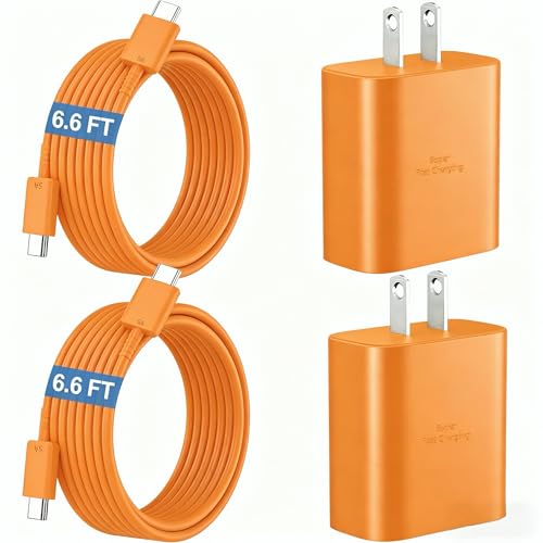 45W Samsung USB-C Charger with 6.6ft Cord