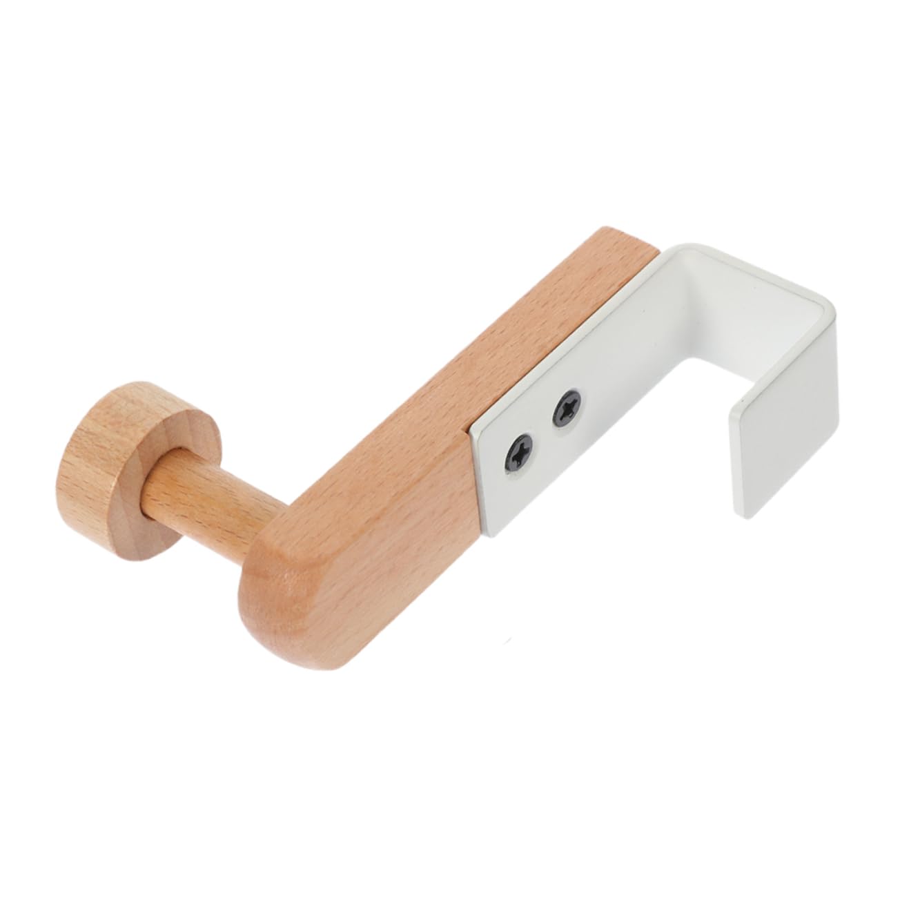 FUNOMOCYA 4pcs Over Drawer Hanger Towel Hooks Decorative Hook Bathroom Hook Over Door Clothes Rack Over Door Hook Hanger Over Door Coat Hook Wardrobe Hooks Drawer Hooks White Wood