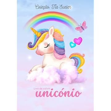 Capa do livro Livro de colorir - UNICÓRNIOS (Portuguese Edition)