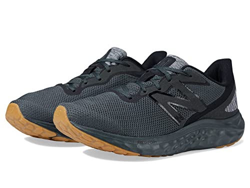 New Balance New Balance Men's Fresh Foam Arishi V4 Running Shoe, Blacktop/Gum, 8 X-Wide