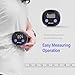 Fitdays Smart Body Measuring Tape, Bluetooth Digital Body Fat BMI Tool with HD LED Display, Fitness & Weight Loss Tracker, Rechargeable Body Tape Measure, Fitdays App Sync (Purple-US)