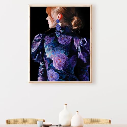 �������G ���� �����L�b�g�ɂ��G�� �� Paint by Numbers DIY�y�C���g ��l�� ���S�� �q���p �ȒP�ɓh��� �A�N�������ʊG�̋� ��| ��� ��H�| �L�b�g 3�̃y�C���g�u���V��1�̃Z�b�g�̃A�N�����痿���g�p �z�[�� �I�t�B�X���� 