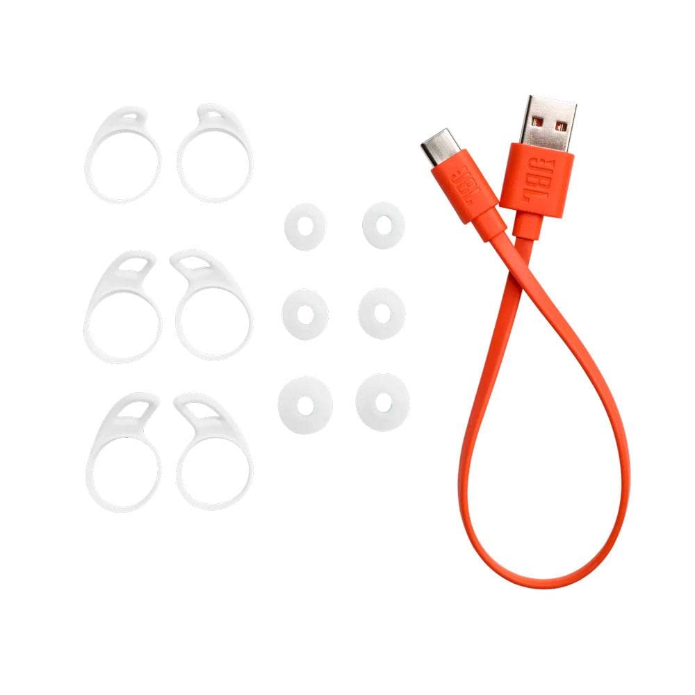 JBL Reflect Aero Cuffie In-Ear True Wireless Bluetooth, Auricolari Impermeabili e Antipolvere IP68 con Cancellazione Adattiva del Rumore, per Musica e Chiamate, Autonomia 8+16 Ore, Bianco