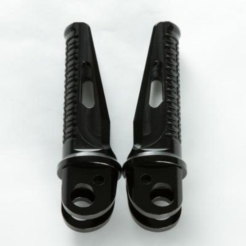 DURA-BOLT SPフロント ステップペグ ピン径:φ8/ホルダー幅:22.5mm ジュラルミン オールブラック 2本 NSP130ALBK