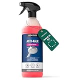 Lab4House | Anti-Kalk 1000 ml Spray | Extra Starker Profi-Entkalker für Bad, Dusche & Küche | Entfernt Kalk, Rost & Urinstein