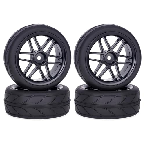 RC�J�[�^�C������ For Tamiya For TT01 For TT02 For HSP For HPI 1/10 4 �� 65 �~�����[�g���z�C�[�������^�C�� 12 �~�����[�g���Z�p RC �N���[���[�I�����[�h�J�[�A�b�v�O���[�h���i�g���b�N