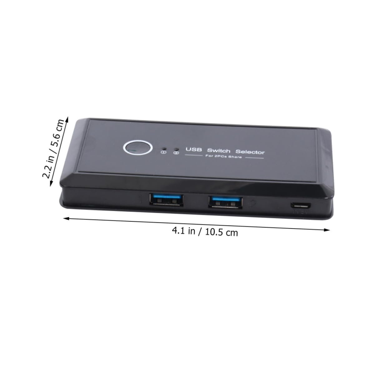 USB 3.0 Wahlschalter mit 2 Ports für 4 Geräte, Automatischer Umschalter