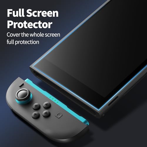 Image of Ambison [2 Pack Matte Finish Glass Screen Protector Compatible with Nintendo Switch 2 Model 2025 7.9inch, Anti Glare-Reduce Reflection /Smooth as Silk for Game /Anti-Fingerprint /Tempered Glass /Full Coverage /No Bubbles