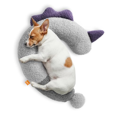 HiPetpy Dog Calming Pillow - Soft Neck Pillow for Dogs, Washable Sleep Pillow for Better Sleep,...