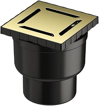 Vitra V-Flow Kare 5608275 Duş Kanalı Parlak Altın