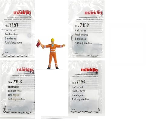 Bandages d'adhérence Märklin H0 Iberplace 7151 7152 7153 7154 et figurine