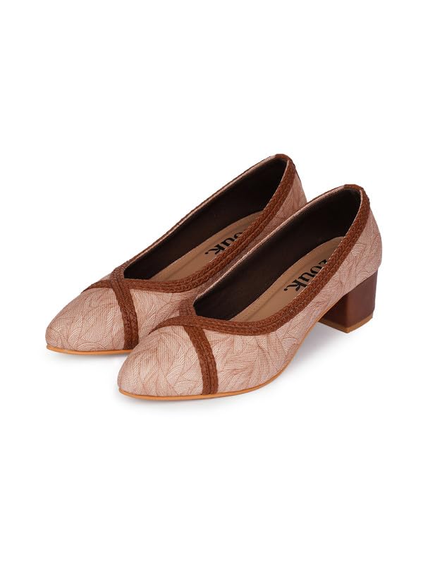 ZOUK Jute Handcrafted Bangalore Botanica Braided Pumps Womens Heels - 40 (B0CQLSK13Q) Amazon Price History, Amazon Price Tracker