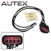 AUTEX Wire Pigtail Blower Motor Resistor Plug Connector Compatible with FORD EXPLORER ESCAPE EXPEDITION F-150 FREESTAR TAURUS 04-16,LINCOLN MKS NAVIGATOR 06-15,MERCURY MONTEGO SABLE 04-11 Harness